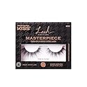 KISS Lash Couture Masterpiece Hand-Woven Faux Mink False Eyelashes, Style ‘Prêt-À-Porter’, 12mm, Easy to Apply, Reusable, Vegan, Cruelty Free, 1 Pair