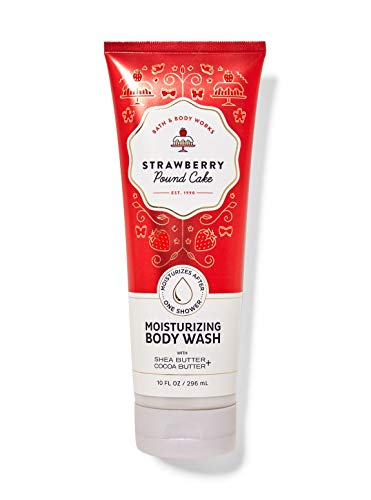Bath & Body Works Skin Care Bundle Strawberry Pound Cake Wash Mist Cream Shower Gel and Lotion Full Size Beauty & Personal Care Bath & Body Works