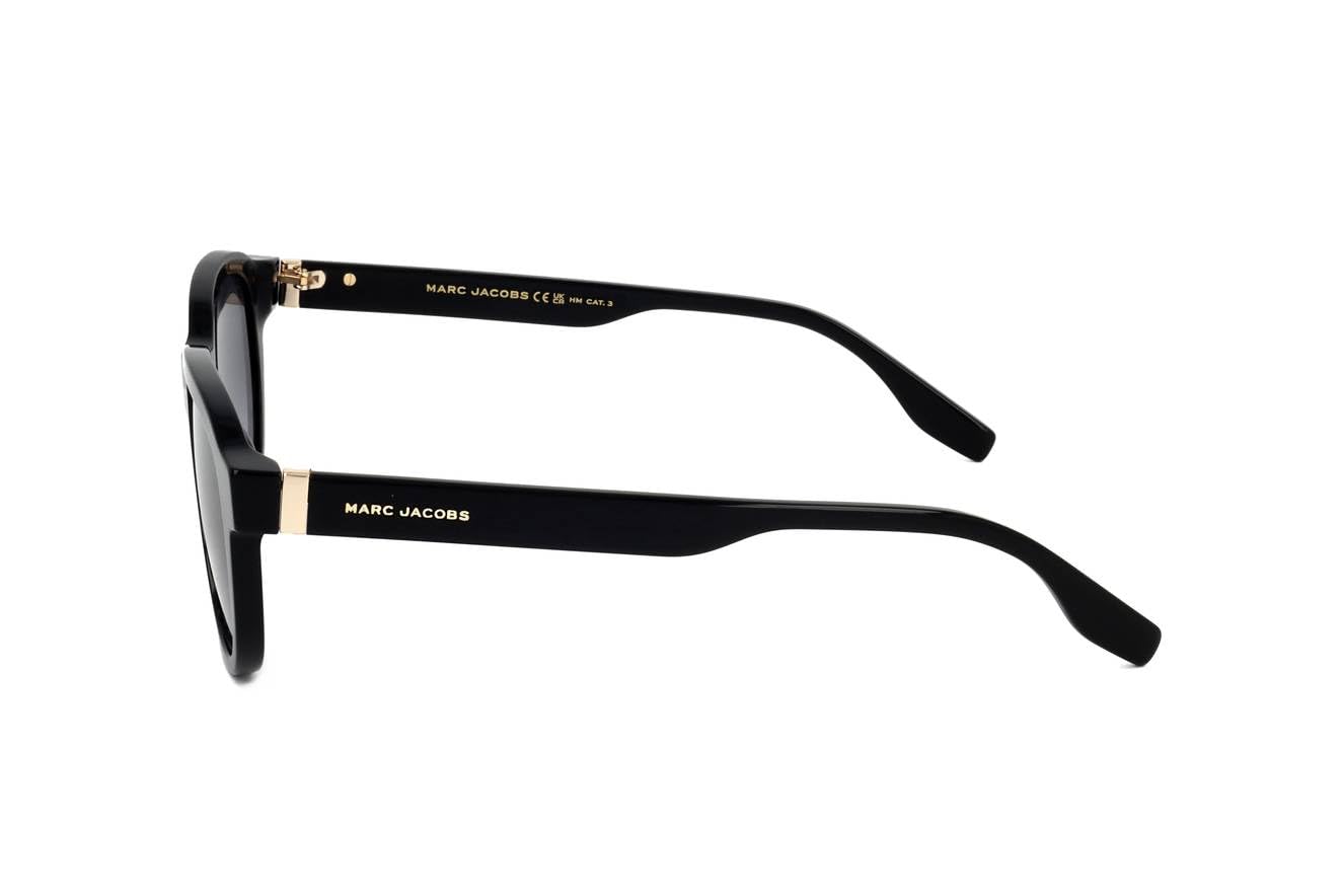 Marc Jacobs Women's Modern Standard Sunglasses, 807/9o Black, 52