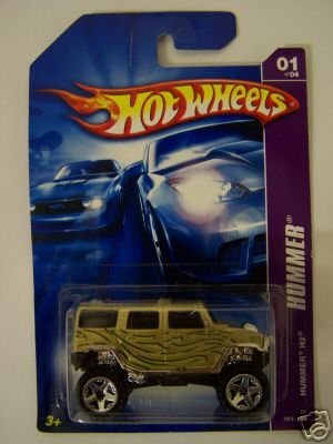 Hot Wheels 1:64 Diecast car HUMMER Series - Hummer H2 01 0f 04 07 061/180
