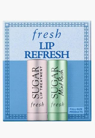Fresh Lip Refresh Duo Set (Rose and Mint Full Size) worth $52 value