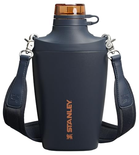Stanley Cross Bottle | 23 oz Travel Bottle with Jacquard Strap | Leakproof Tritan Lid with Removable Straw | Insulated Stainless Steel Canteen…