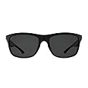 Kaenon Unisex Rockaway Square Polarized Sunglasses - Matte Black Frame | Grey 12% Lens