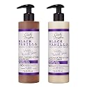 Carol's Daughter Black Vanilla Sulfate Free Shampoo and Conditioner Set for Curly, Wavy or Natural Hair, Moisturizing Hair Care for Dry, Damaged Split