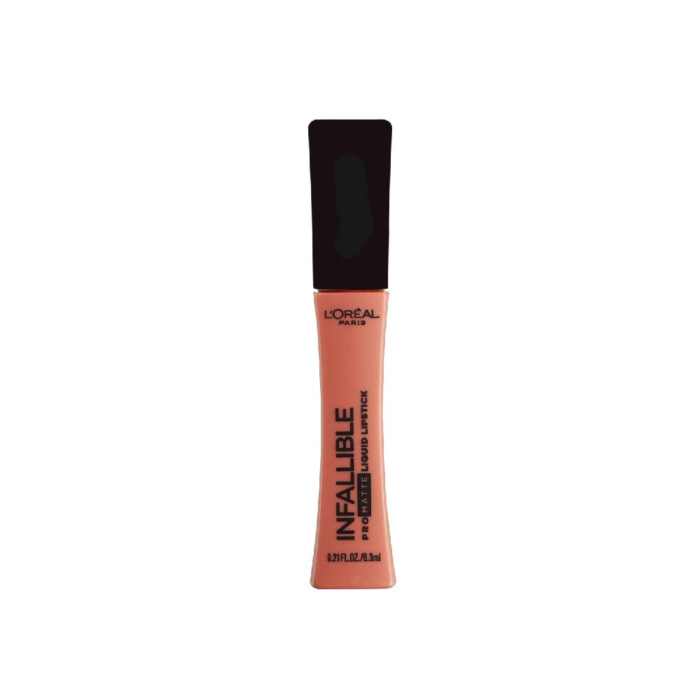 L’Oréal Paris Makeup Matte Lipstick, Infallible Pro-Matte Liquid Lipstick, Long Lasting Lightweight High Impact Color, Up to 16 Hours of Wear, Nudist,