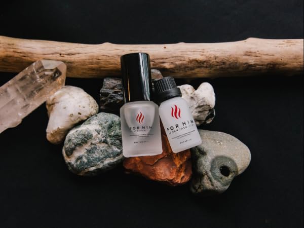 RawChemistry for Him Set - A Pheromone Infused Cologne Gift Set - Bold, Extra Strength Formula