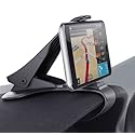 YOVECATHOU Car Dashboard Mount Holder Stand Clamp Cradle Clip for Cell Phone GPS Navigation Clip on Dash Phone Holder Durable Mount