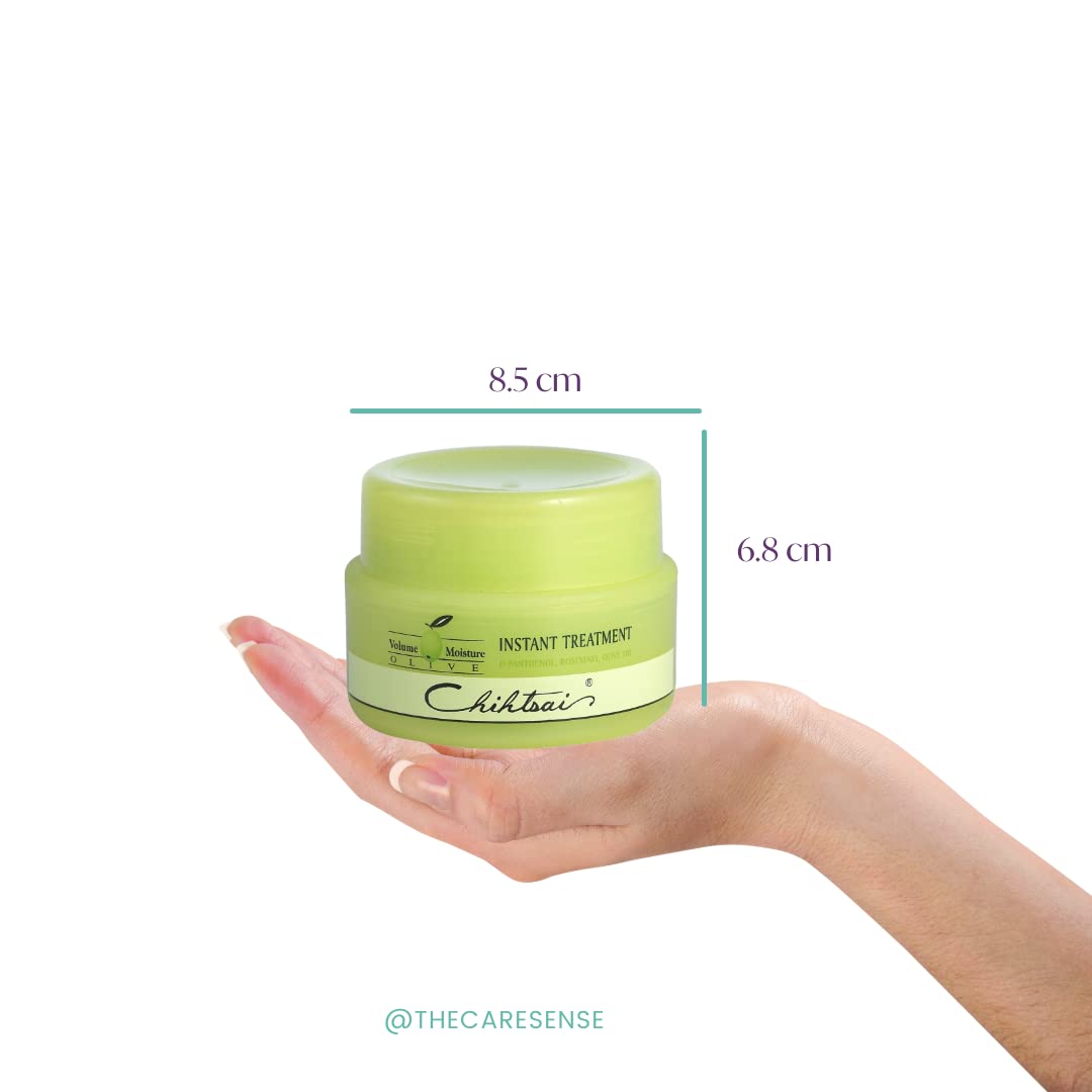 Chihtsai Olive Instant Treatment (5.1oz/150ml) - Leave-in treatment that repairs and conditions hair