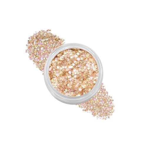 ColourPop Glitterally Obsessed Body Glitter Gel - Multi-Colored Glitter Makeup Made with an Adhesive Gel Formula - Easy to Use & Mess Free - Spinner