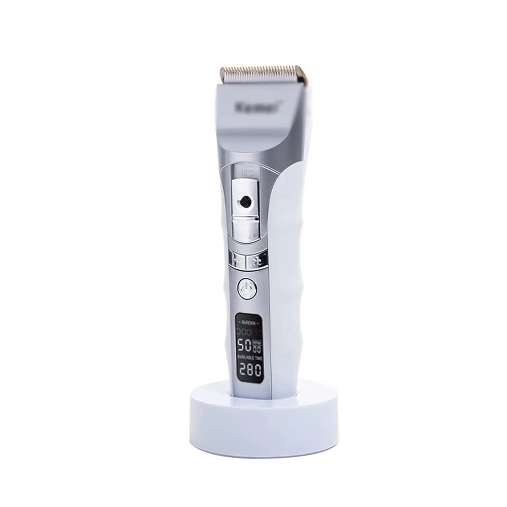 HIONJIN Hair Clippers Home Rechargeable Electric Hair Clippers Electric Hair Clippers with Base Beauty and Personal Care HIONJIN