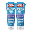 O'Keeffe's for Healthy Feet Night Treatment Foot Cream 3 oz Tube (2 Pack)- Guaranteed Overnight Relief for Extremely Cracked, Dry Feet, Repairing