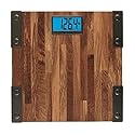 Taylor Digital Scales for Body Weight, Extra High Accurate 440 LB Capacity, Unique Blue LCD, Farmhouse Look, Auto On and OffScale, 12.4 x 12.4…