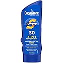 Coppertone SPORT Sunscreen SPF 30 Lotion, Water Resistant Sunscreen, Body Sunscreen Lotion, 7 Fl Oz