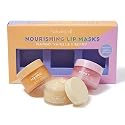 NATURE WELL Hydrating Lip Masks Variety Pack, Includes Mango, Vanilla & Berry Scents, High-Shine, Non-Greasy, Conditioning & Softening, 0.70 Ounce