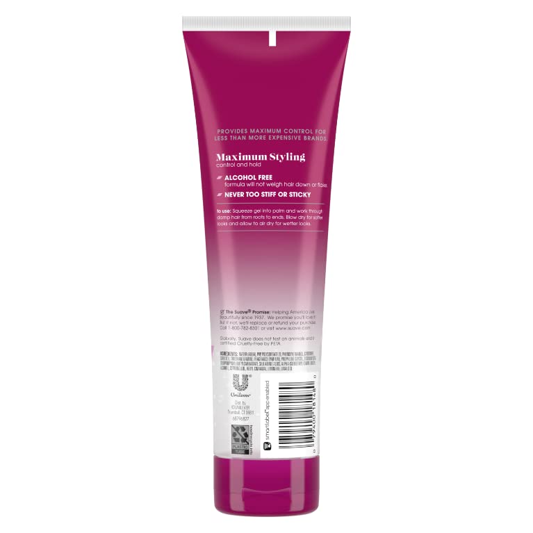 Suave Essentials Styling Gel Max Hold 8.9 Ounce (Pack of 2)