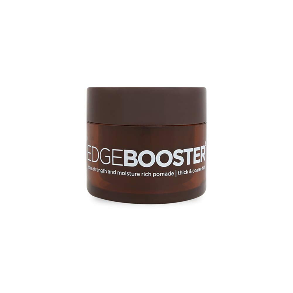 Style Factor Edge Booster Extra Strength and Moisture Rich Pomade 0.85oz Mini Travel Size (0.85oz, Pack of 1, Amber)