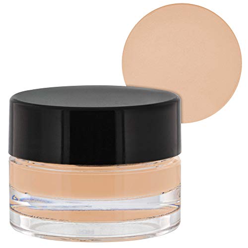 Belloccio High Definition Fair Shade Makeup Concealer 5 gram Jar - Conceal Imperfections, Hide Blemishes, Dark Under Eye Circles, Cosmetic Cream - Use