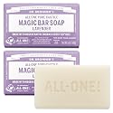 Dr. Bronner's Pure-Castile Magic Bar Soap - Made with Regenerative Organic Certified Oils - For Face, Body, Hair- Gentle on Sensitive Skin - Vegan