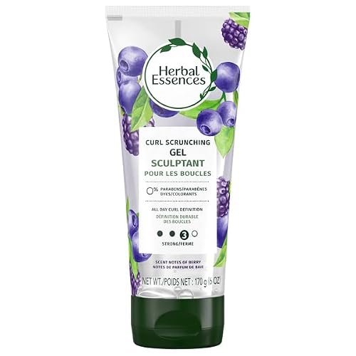 Herbal Essences, Curl Scrunching Gel, Scent Notes Of Berry, 6 Ounce