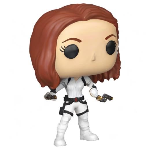 Funko Pop! Marvel: Black Widow - Black Widow in White Suit Vinyl Bobblehead