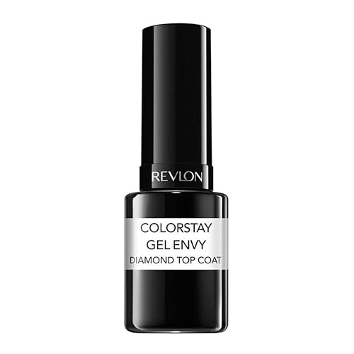 Revlon ColorStay Gel Envy Longwear Nail Enamel, Chip Resistant Diamond Top Coat Nail Polish with Shine, 0.4 fl oz