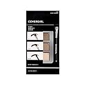 COVERGIRL - Easy Breezy Brow Powder Kit, three shades brow definer, professional double-ended angled brush, effortless, 100% Cruelty-Free