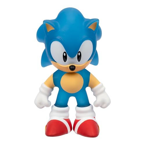 Heroes of Goo Jit Zu Sonic The Hedgehog, Speed Surge Sonic, Powered Up with Glow Surge Giving Him Glow-in-The-Dark Powers, Squishy, Stretchy Filling…