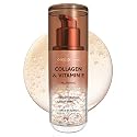 Skin Synergy Collagen & Vitamin E Face Serum - Hydrating, Firming & Nourishing Formula - Dermatologist Tested, Anti-Aging, Korean Skin Care - Clean