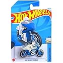 Hot Wheels 1966 Triumph Tiger 100 Motorcycle, 1:64 Scale, Blue