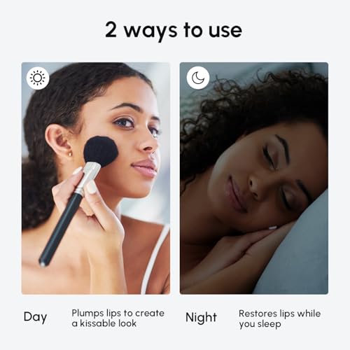 MAREE Lip Moisturizer & Overnight Lip Mask – Hydrating Butter Balm with Hyaluronic Acid for Very Dry Lips – Intensive Lip Care, 1pc