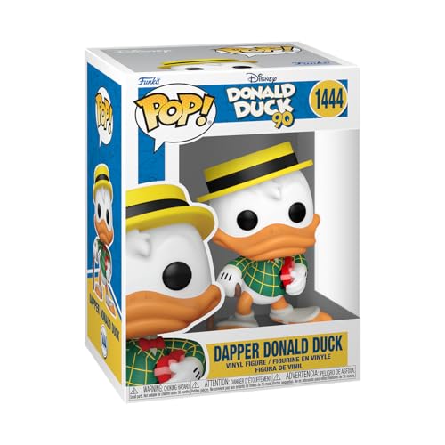 Funko Pop Disney: Donald Duck 90th Anniversary - Dapper Donald Duck - Collectable Vinyl Figure - Gift Idea - Official Merchandise - Toys for Kids…