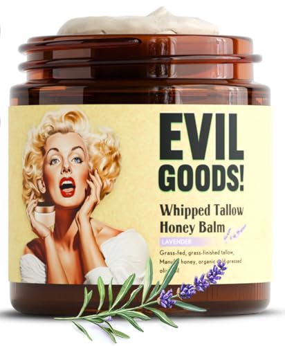 Whipped Beef Tallow and Honey Moisturizer for Skin, Face, Lips, Body - Lavender Scent Beauty and Personal Care TALLOW BODY BALM Default Title