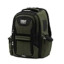 Travelpro Bold Lightweight Rugged Backpack, Fits up to 15.6 inch laptop and tablet sleeve, Olive/Black