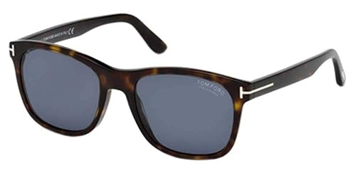 Tom Ford FT0595 52D Dark Havana Eric Oval Sunglasses Polarised Lens Category 3, 55mm