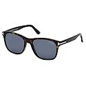 Tom Ford FT0595 52D Dark Havana Eric Oval Sunglasses Polarised Lens Category 3, 55mm