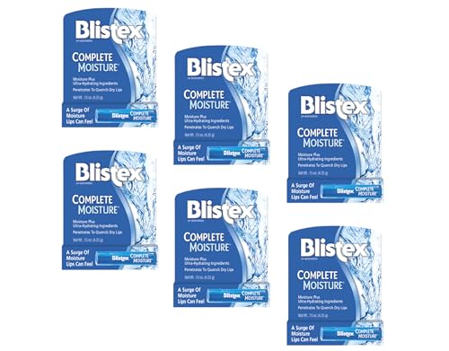 Blistex Complete Moisture Lip Protectant 0.15 oz (Pack of 6) Beauty and Personal Care Blistex