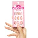 Olive & June Classic Super Stick Mani Summer Press On Nails | No Glue Needed | 32 Tab Nails 16 Sizes | Non-Toxic Tabs Easy On-Off Non-Damaging | 7-Day Beauty & Personal Care Olive & June