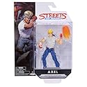 JAKKS Pacific Streets of Rage Axel 5"" Gaming Action Figure Includes Grand Uppercut Effect, White