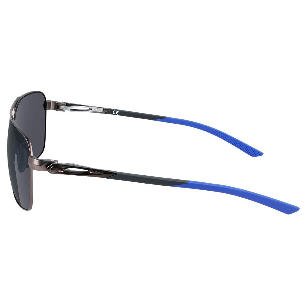 NIKE Sunglasses CLUB PREMIER DQ 0798 993 Satin Gunmetal/Grey Silvr