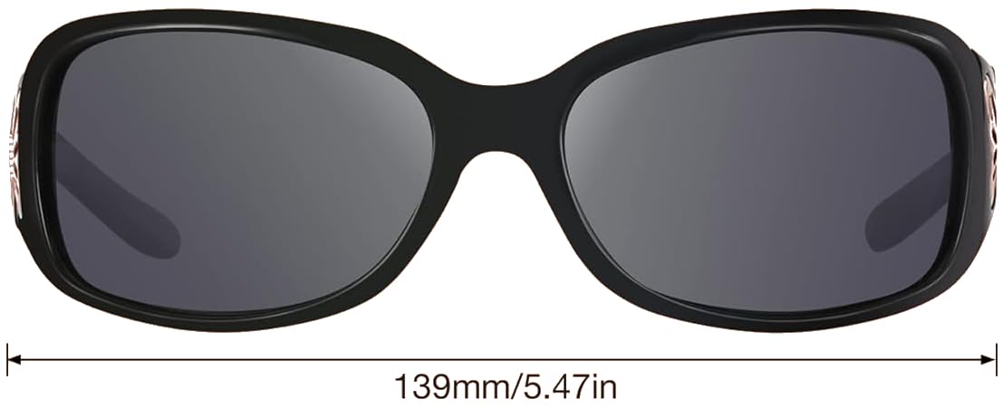 Hornz Polarized Sunglasses for Women - Premium Trendy Butterfly Sunglasses - HZ Series Mariposa Designer Fashion Sunglasses