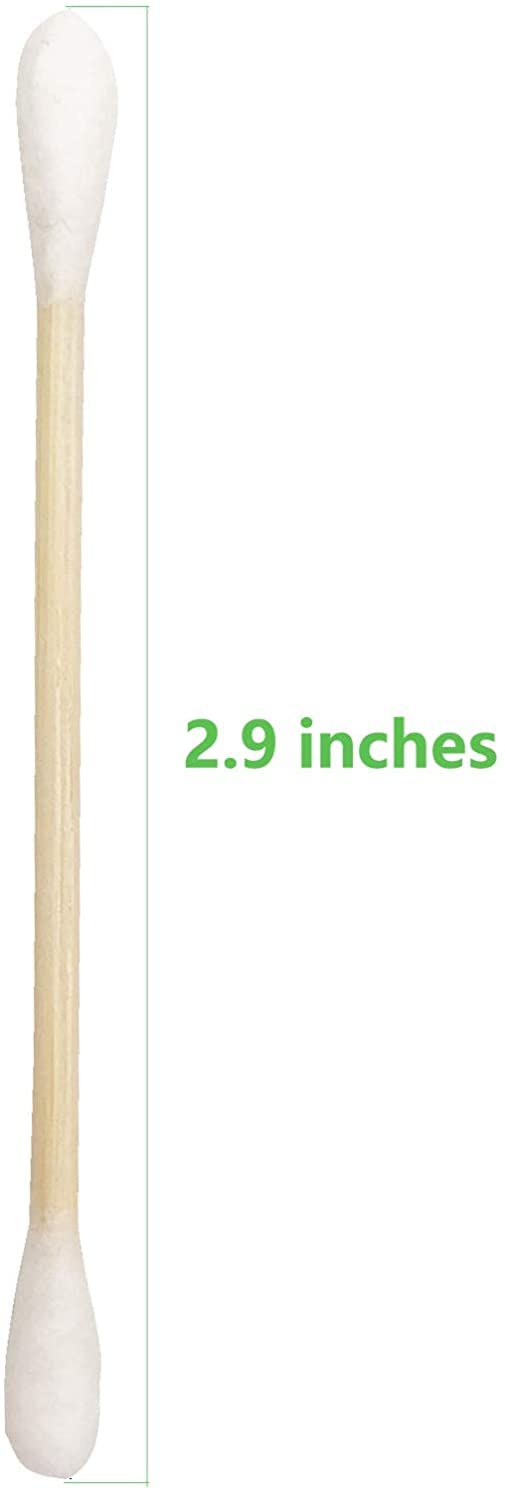 Bamboo Cotton Swabs, Wooden Cotton Swabs 1200pcs Beauty and Personal Care Quanzhou Chenchenchen E-Commerce Co.,Ltd