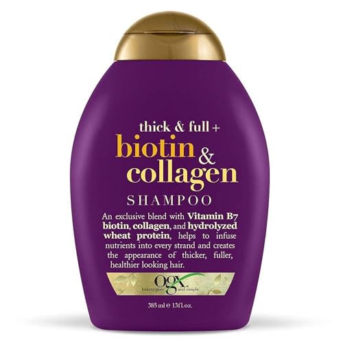 Ogx Shampoo Biotin & Collagen 13 Ounce (384ml) (2 Pack)