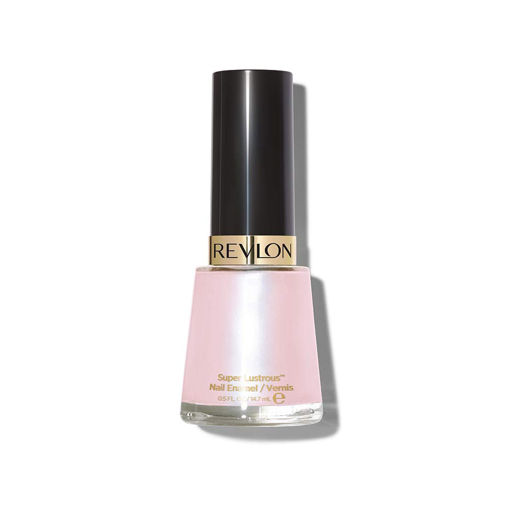 Revlon Nail Enamel, Chip Resistant Nail Polish, Glossy Shine Finish, in Pink, 141 Angelic, 0.5 oz