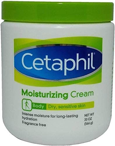 Cetaphil Moisturizing Cream for Dry, Sensitive Skin, Fragrance Free, 20 oz