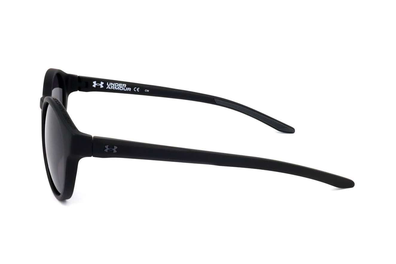 Under Armour UA 0006/S Round Sunglasses, Matte Black/Grey, 52mm, 22mm