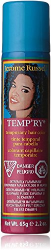 Jerome Russell Temporary Spray, Red Wine 2.2 oz (Pack of 2)