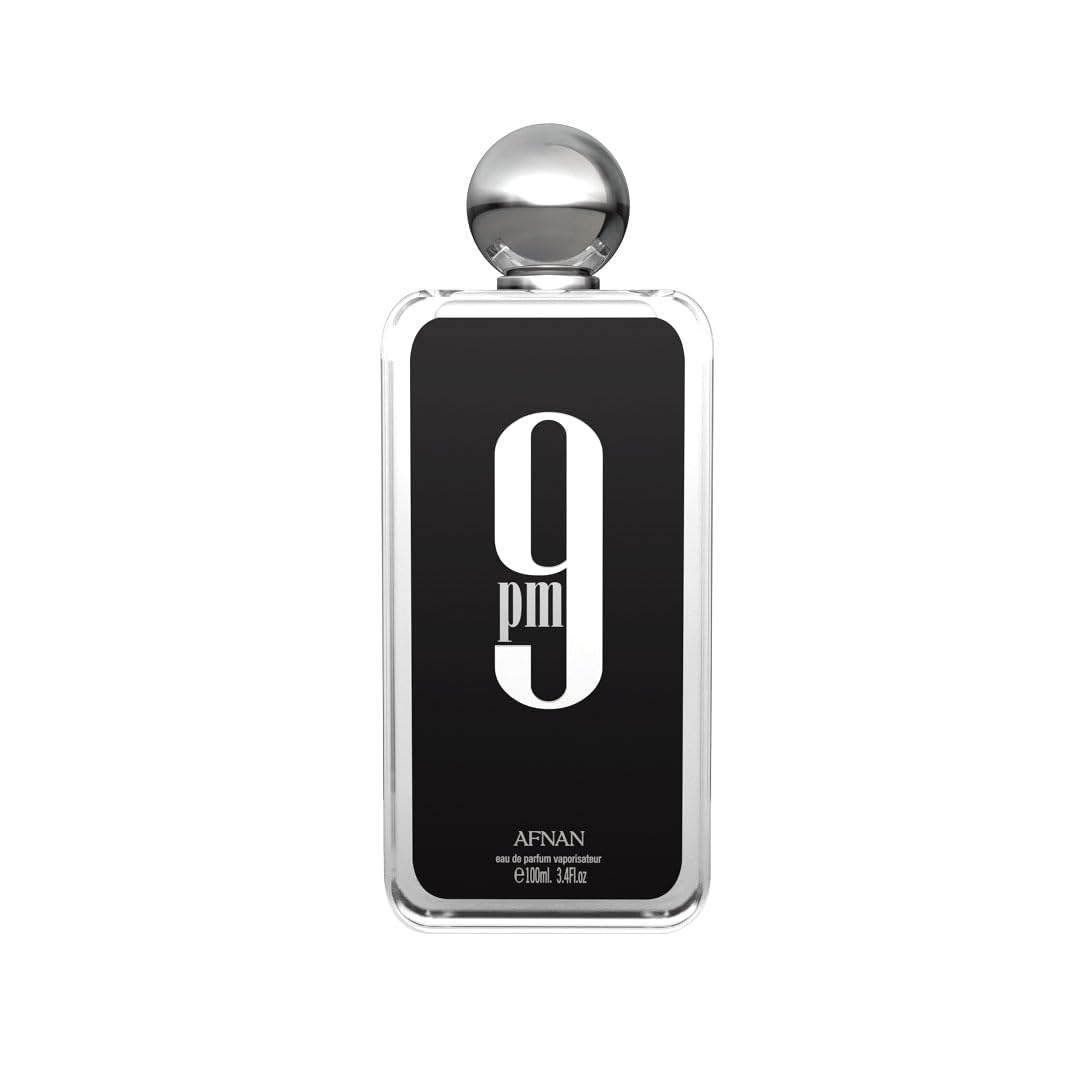 Afnan 9 PM For Men Eau De Parfum, 3.4 Fl. Oz Beauty and Personal Care Afnan