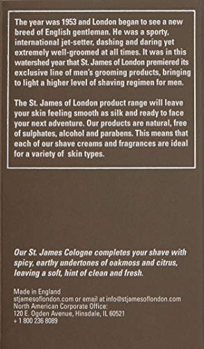 St James of London Black Pepper & Lime Cologne, 1.69 oz