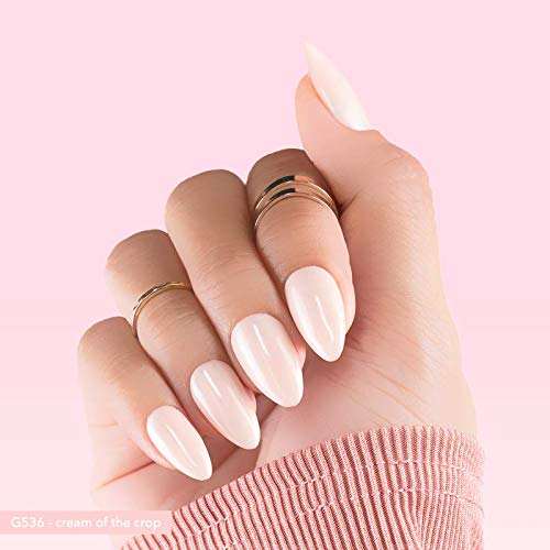 Kiara Sky Gelly Tips Soak Off Soft Gel Nail Extension (Almond Short) False Press On Nail Beauty & Personal Care KIARA SKY