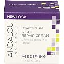 Andalou Naturals Night Crm Repair Resvrtrl Q1